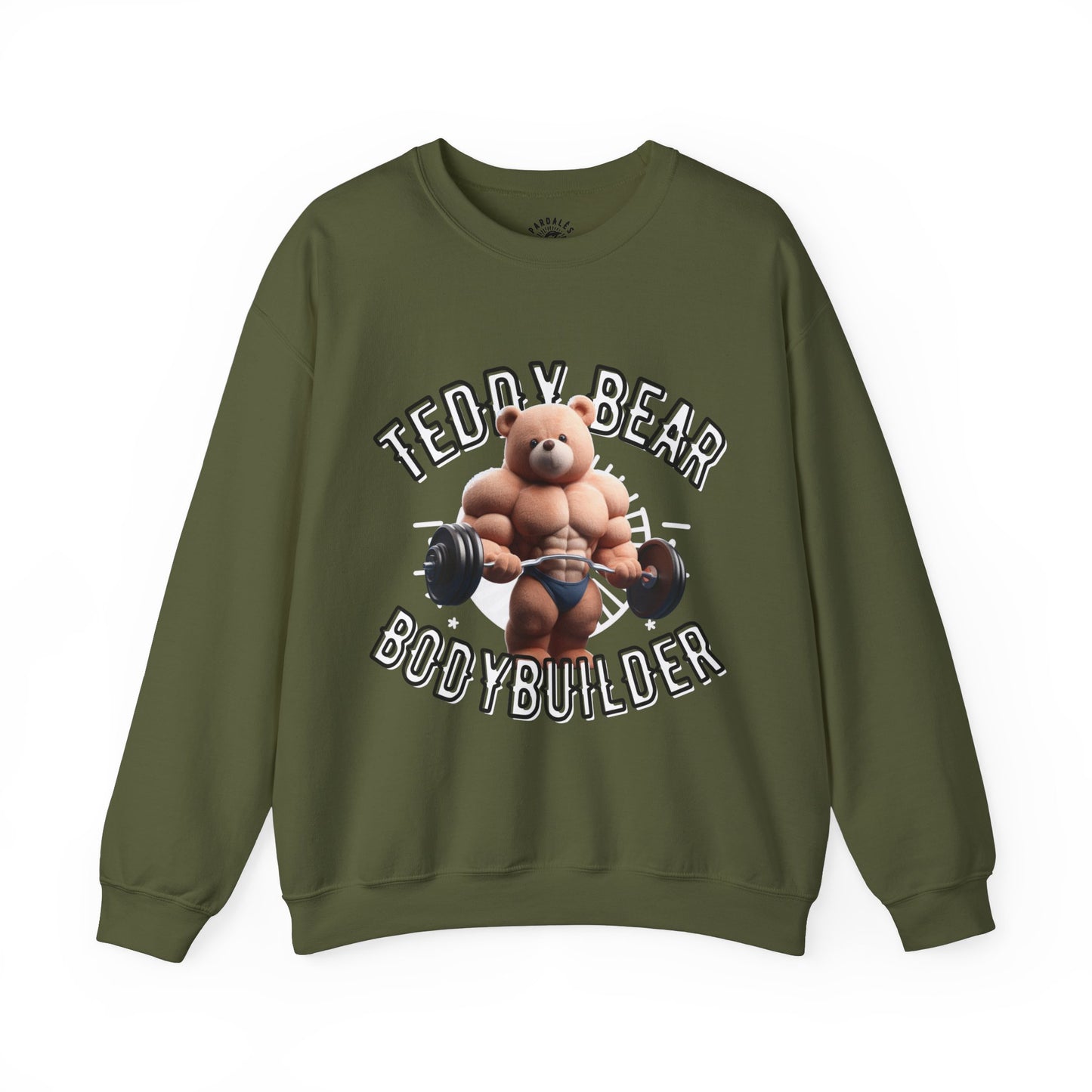 Unisex Sweatshirt - Teddy Bodybuilder - Pardalês_Free Lifestyle