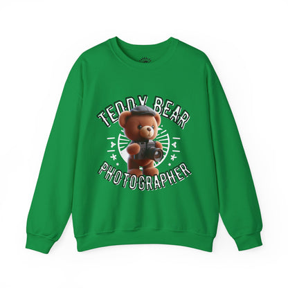 Unisex Sweatshirt - Teddy Photographer - Pardalês_Free Lifestyle