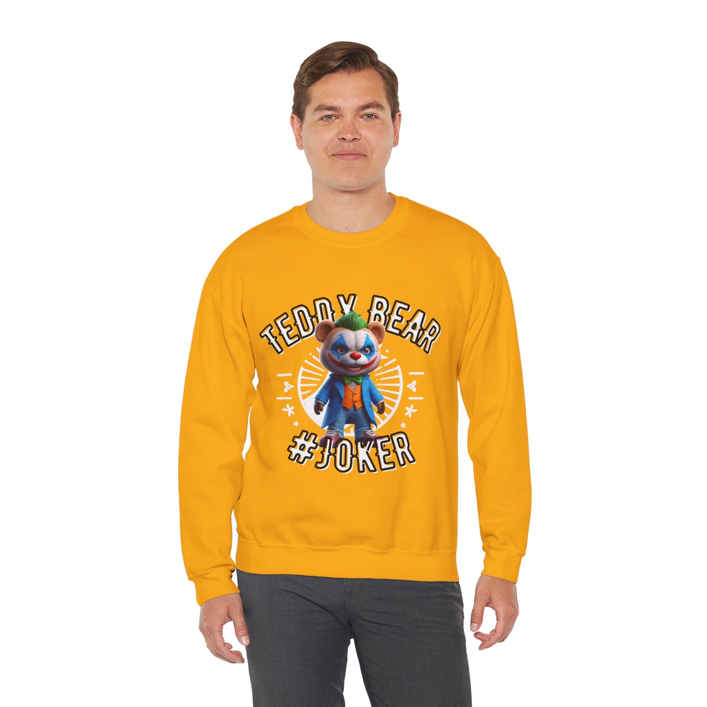 Unisex Sweatshirt - Teddy #Joker - Pardalês_Free Lifestyle