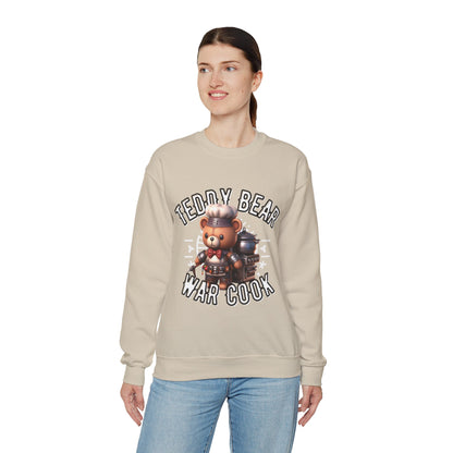 Unisex Sweatshirt - Teddy War Cook - Pardalês_Free Lifestyle