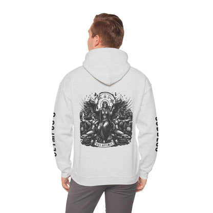 Unisex Hooded Sweatshirt - Olympus's Goddess Artemis - Pardalês_Free Lifestyle