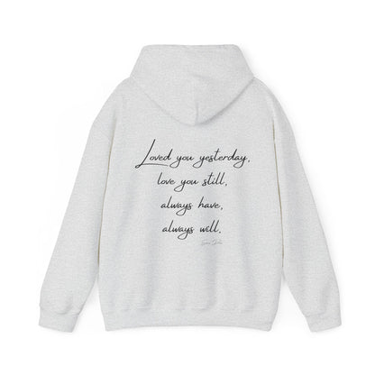 Unisex Hooded Sweatshirt - Valentine's Day - Always - Pardalês_Free Lifestyle