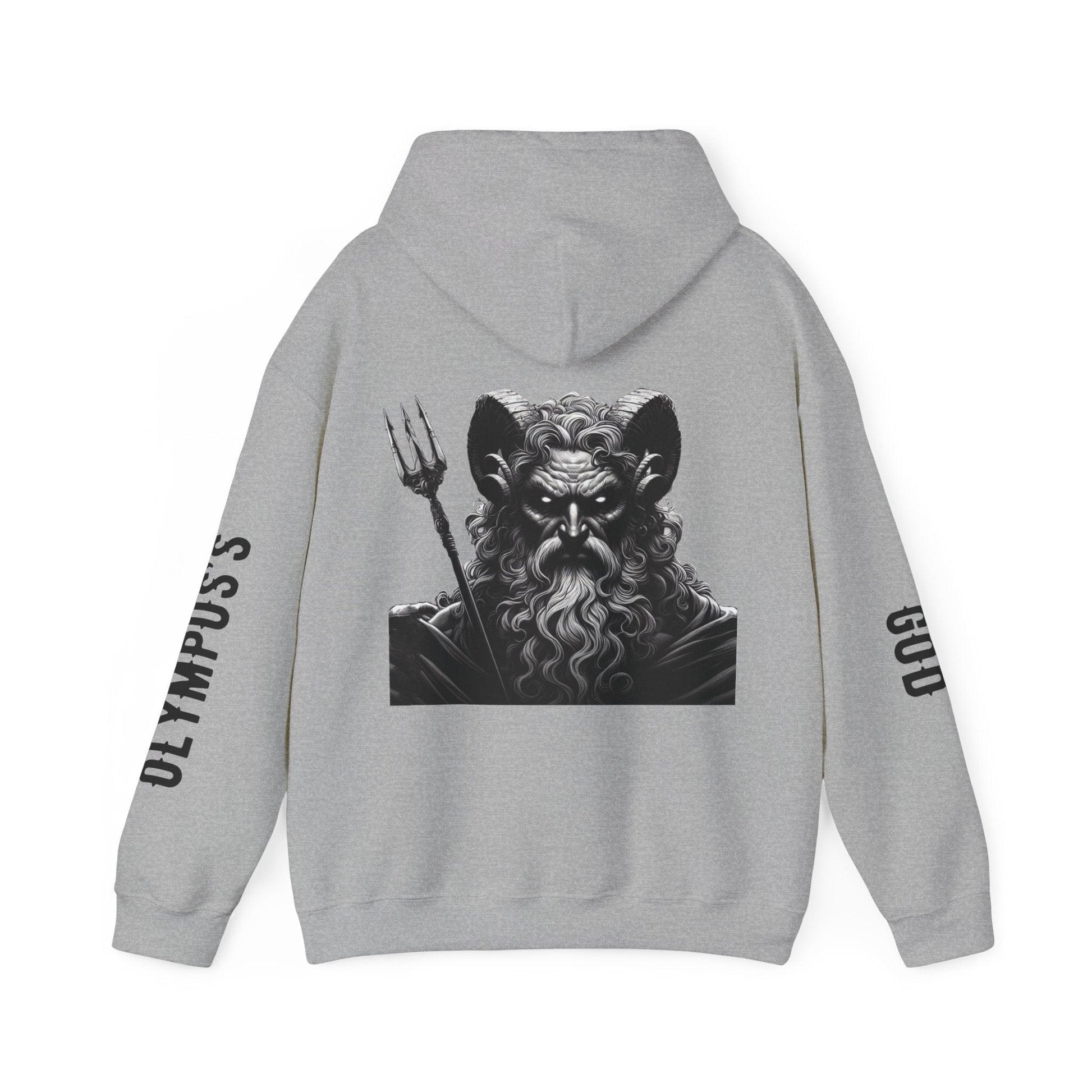 Unisex Hooded Sweatshirt - Olympus's God Hades - Pardalês_Free Lifestyle