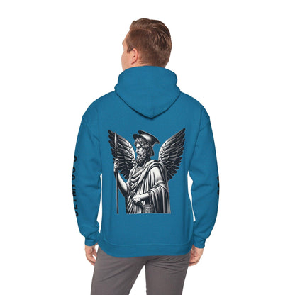 Unisex Hooded Sweatshirt - Olympus's God Hermes - Pardalês_Free Lifestyle