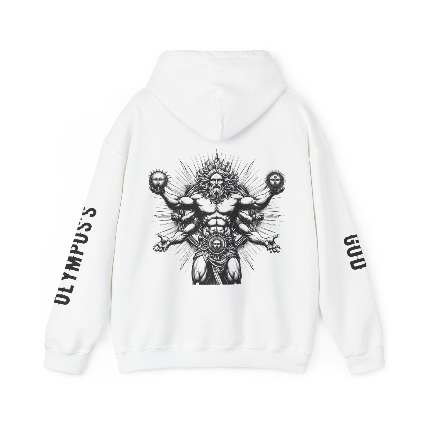 Unisex Hooded Sweatshirt - Olympus's God Apollo - Pardalês_Free Lifestyle