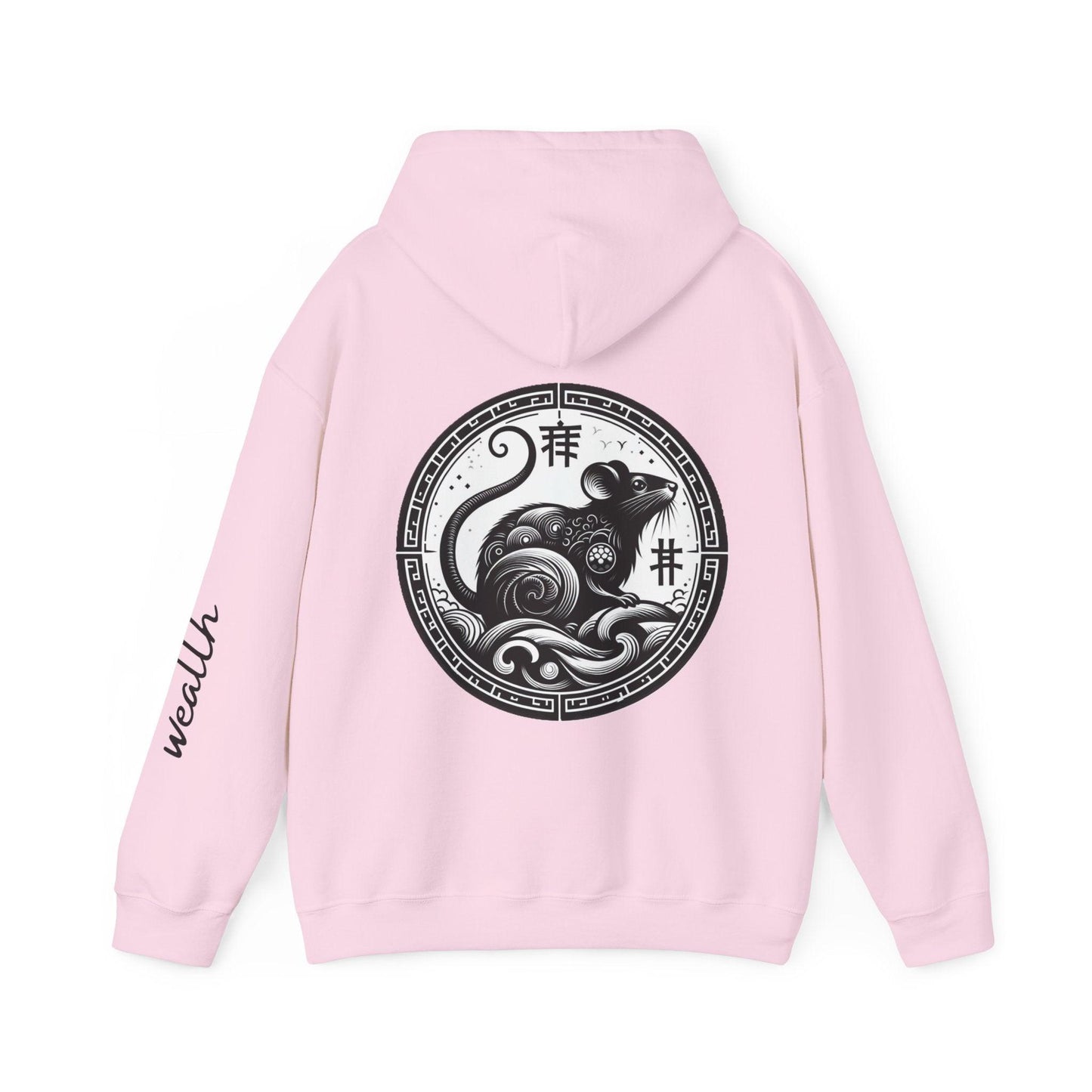 Unisex Hooded Sweatshirt - Chinese Zodiac Rat - Pardalês_Free Lifestyle