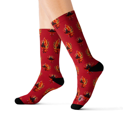 Elemental Socks - Devowl Fire - Pardalês_Free Lifestyle