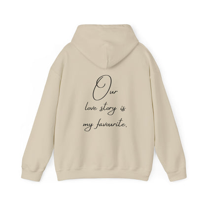 Unisex Hooded Sweatshirt - Valentine's Day - Love Story - Pardalês_Free Lifestyle