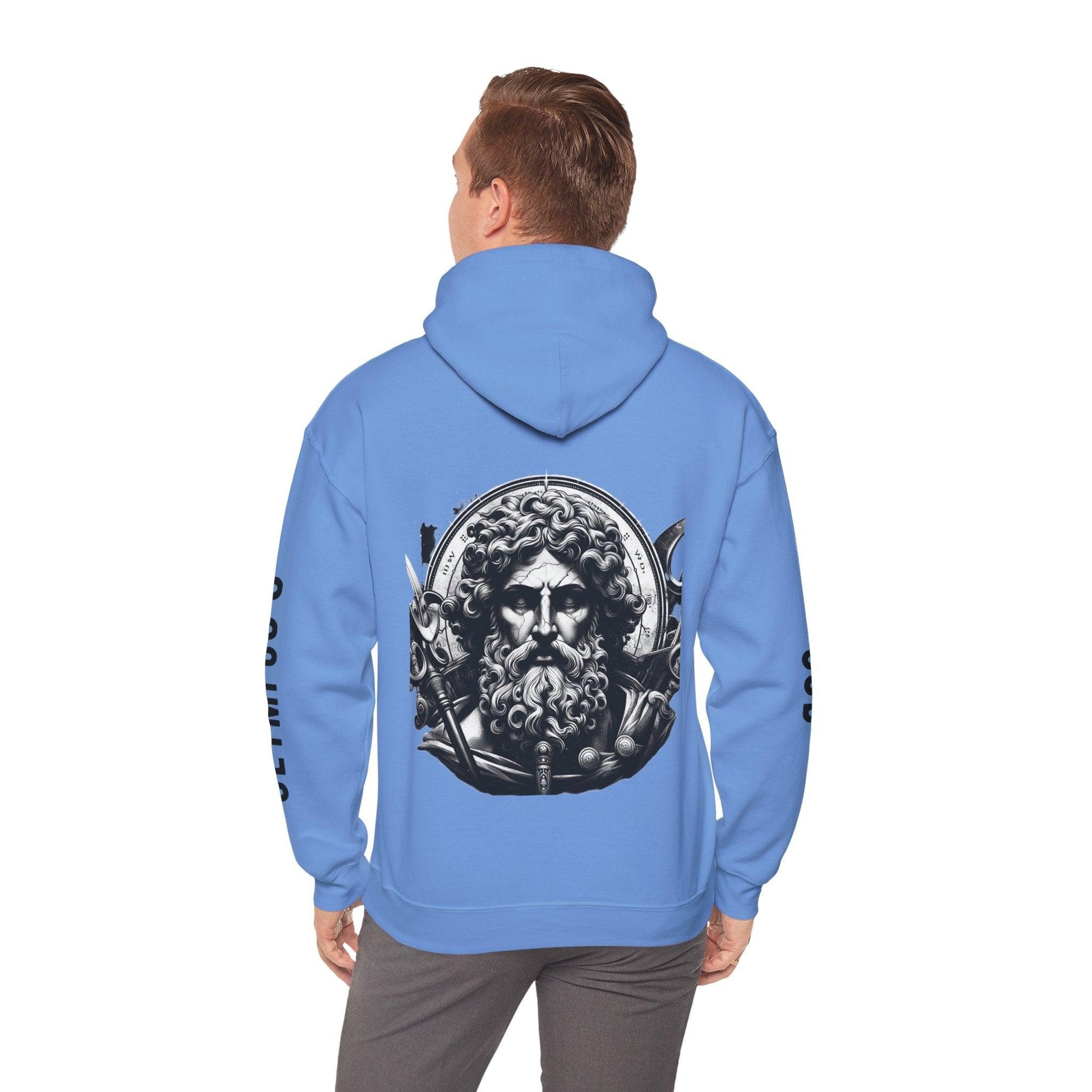 Unisex Hooded Sweatshirt - Olympus's God Ares - Pardalês_Free Lifestyle