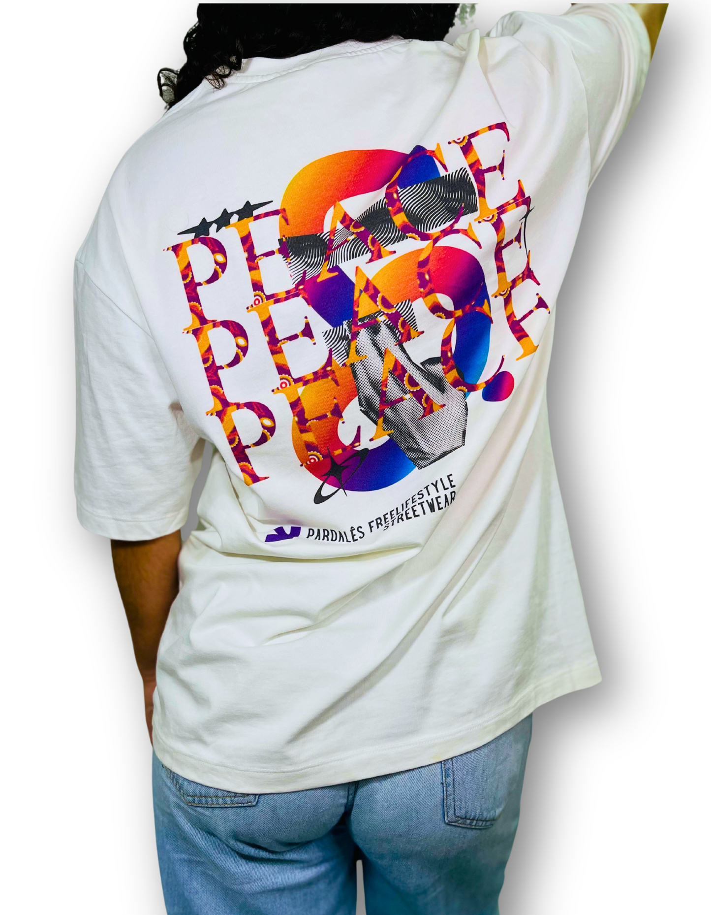 Oversize t-shirt Peace