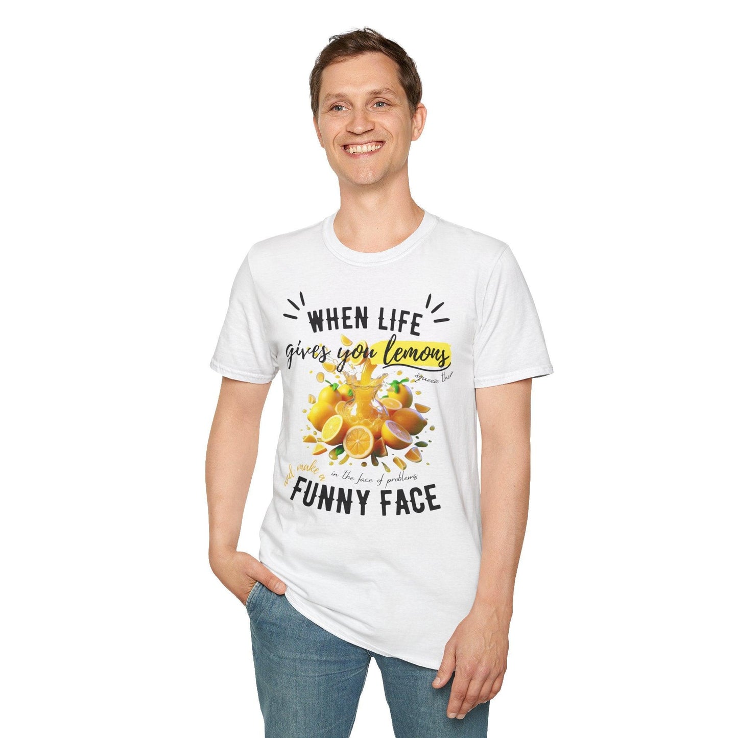 My Way to FUNNY - Softstyle T-Shirt - Pardalês_Free Lifestyle