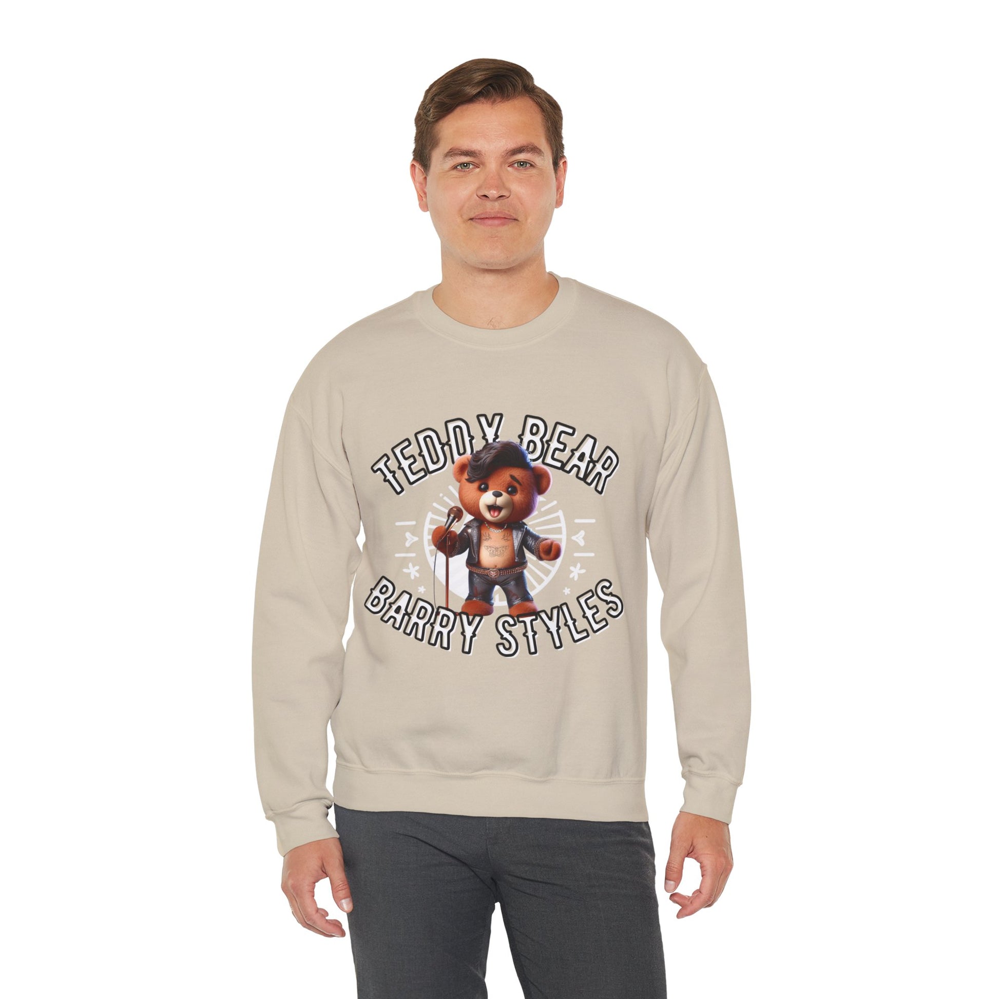 Unisex Sweatshirt - Teddy Barry Styles - Pardalês_Free Lifestyle