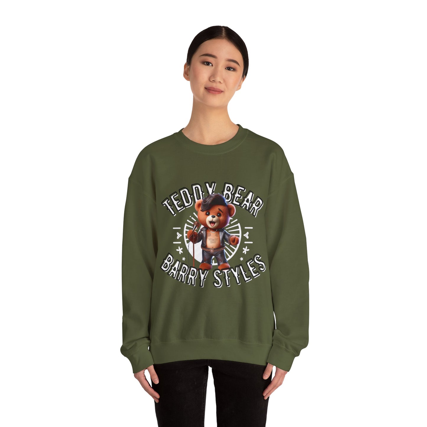 Unisex Sweatshirt - Teddy Barry Styles - Pardalês_Free Lifestyle