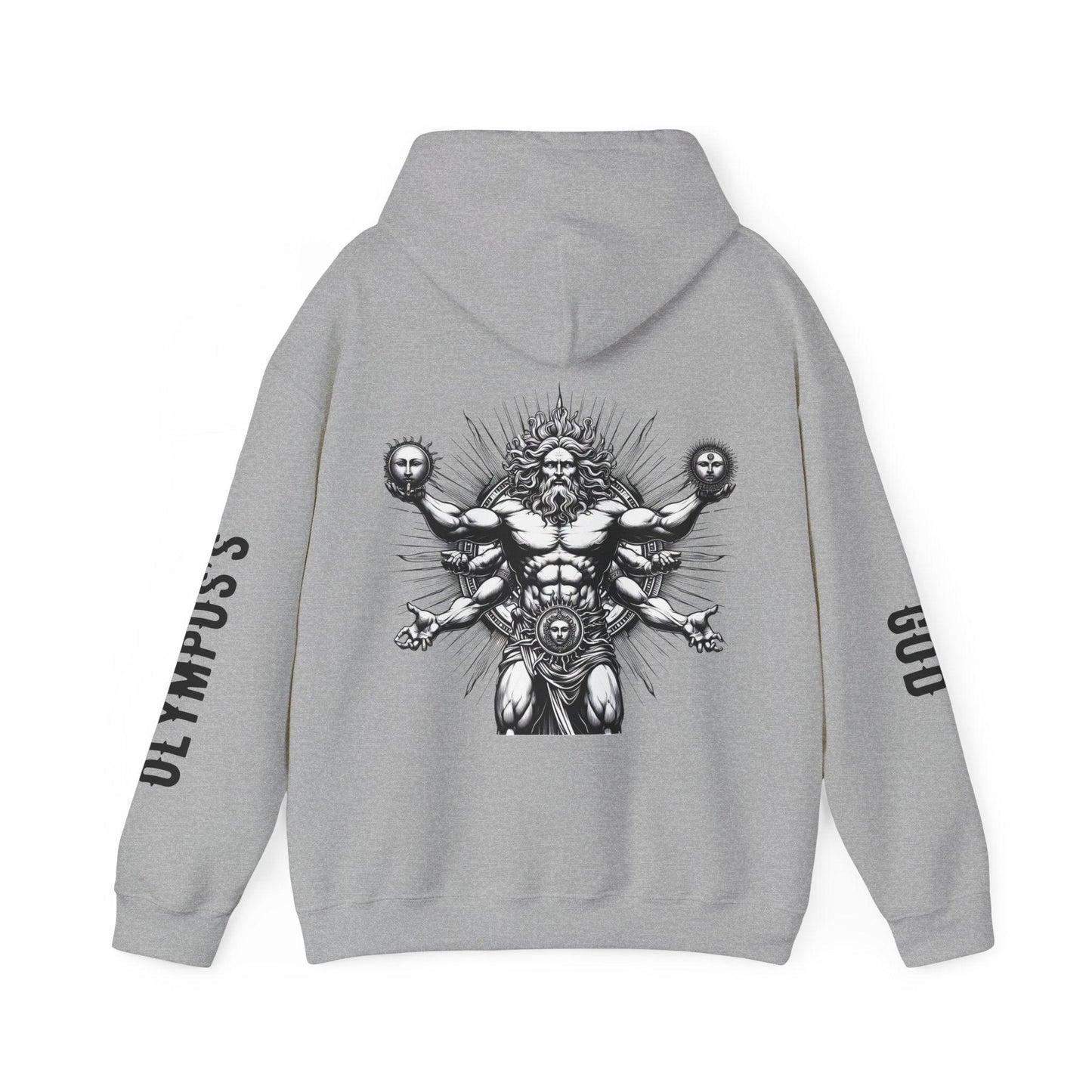 Unisex Hooded Sweatshirt - Olympus's God Apollo - Pardalês_Free Lifestyle