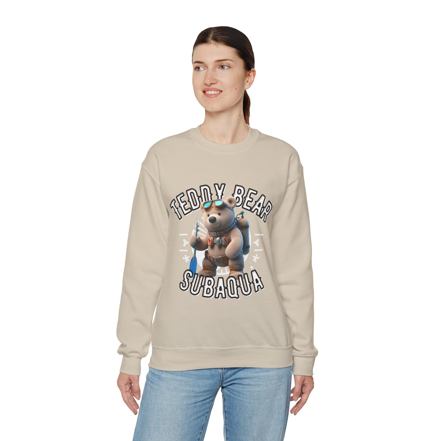 Unisex Sweatshirt - Teddy Subaqua - Pardalês_Free Lifestyle