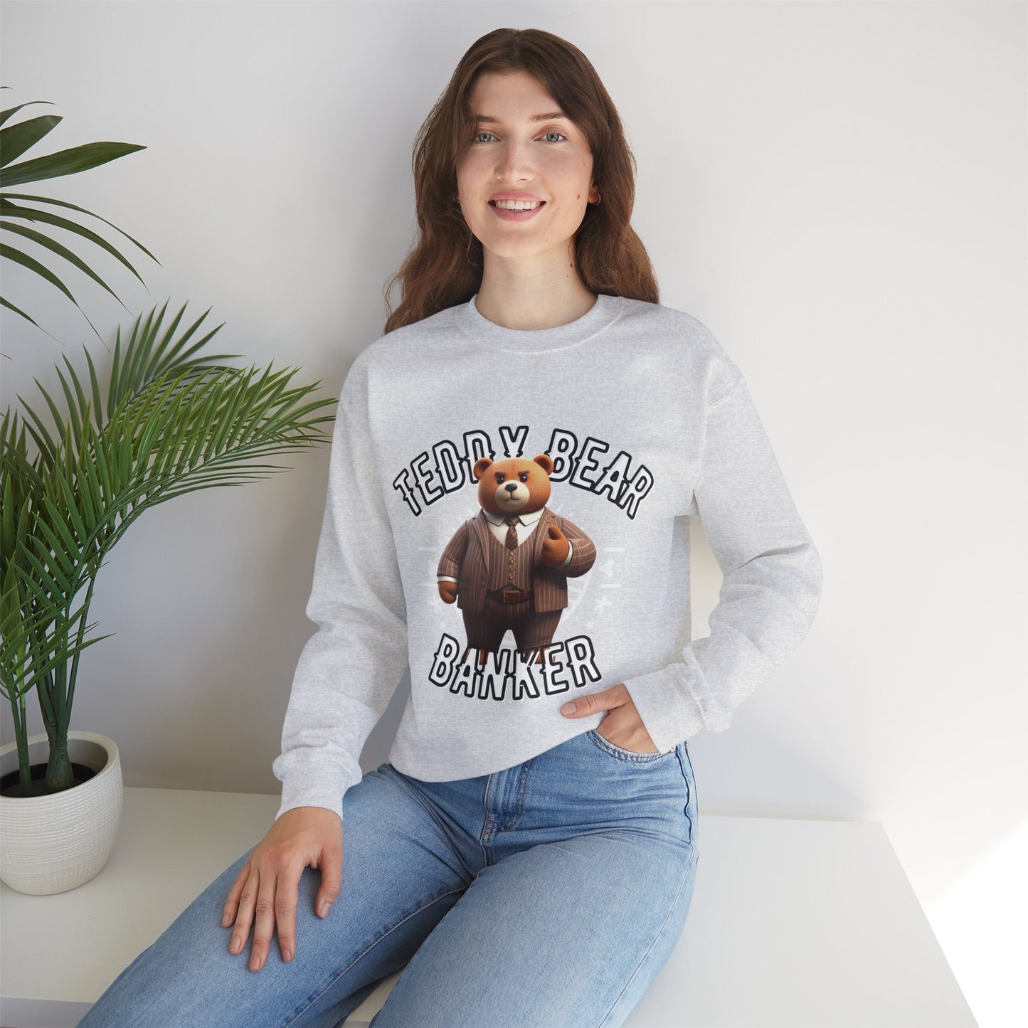 Unisex Sweatshirt - Teddy Banker - Pardalês_Free Lifestyle