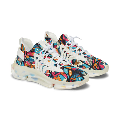 Women's Sneakers - Sports Pattern