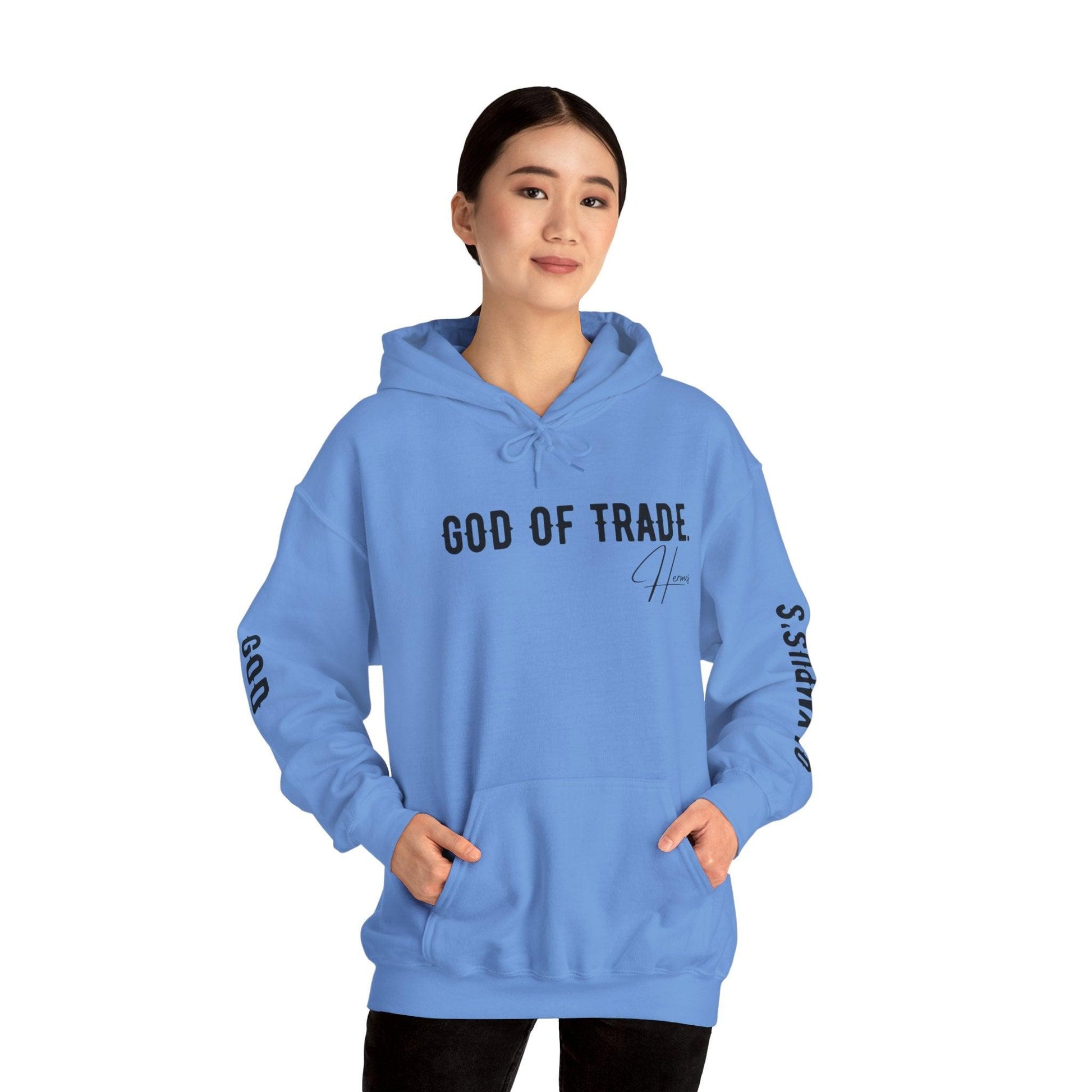 Unisex Hooded Sweatshirt - Olympus's God Hermes - Pardalês_Free Lifestyle