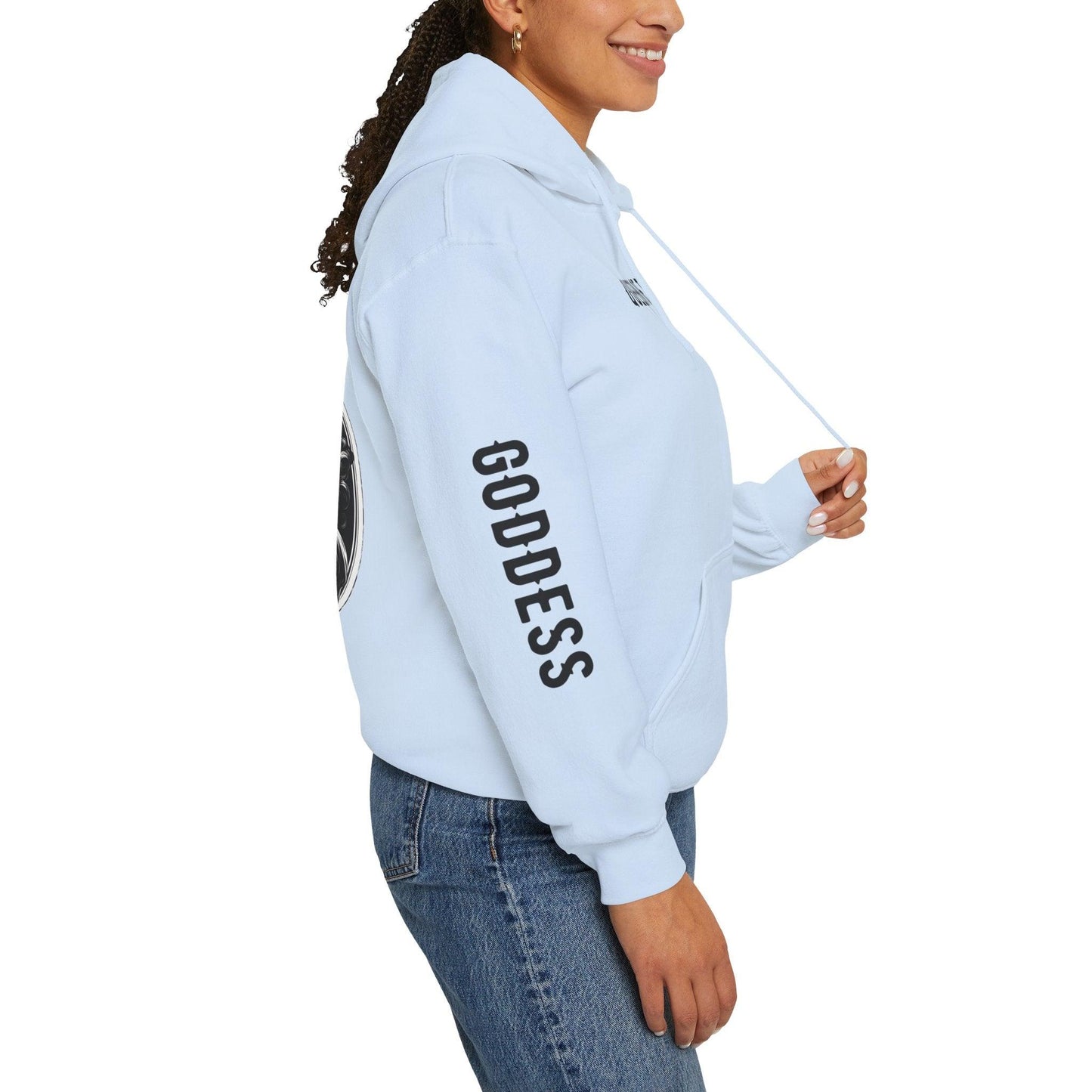 Unisex Hooded Sweatshirt - Olympus's Goddess Hera - Pardalês_Free Lifestyle