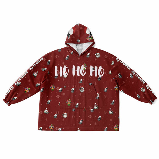 Snug Hoodie Unisex Christmas HO HO HO - Pardalês_Free Lifestyle