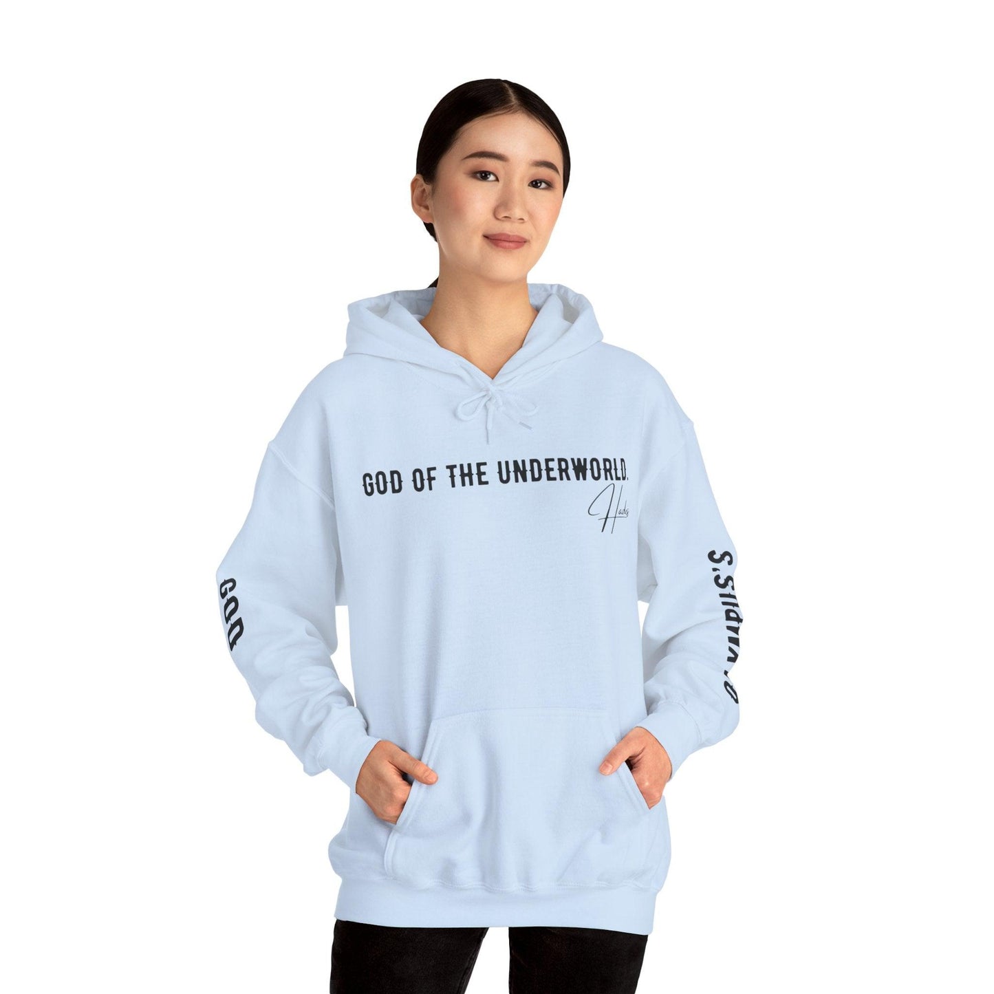 Unisex Hooded Sweatshirt - Olympus's God Hades - Pardalês_Free Lifestyle