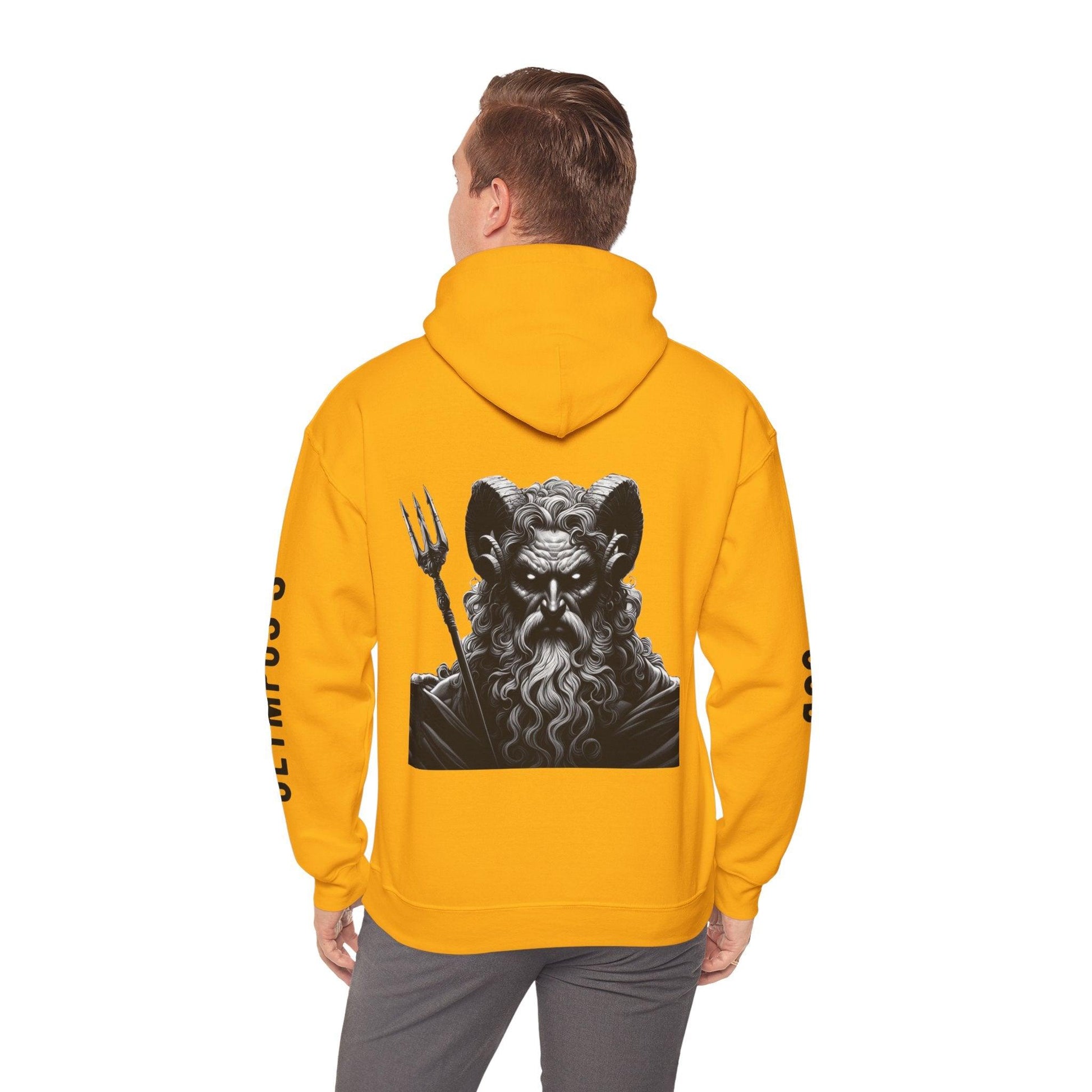 Unisex Hooded Sweatshirt - Olympus's God Hades - Pardalês_Free Lifestyle