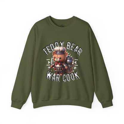 Unisex Sweatshirt - Teddy War Cook - Pardalês_Free Lifestyle