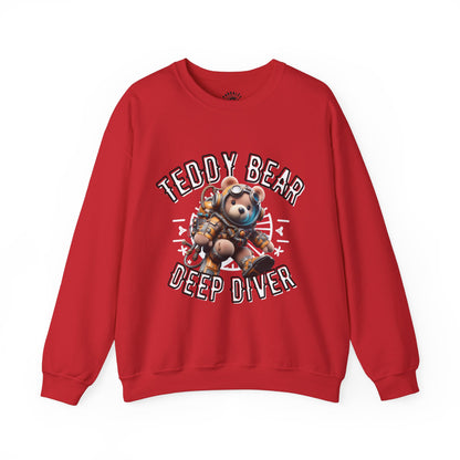 Unisex Sweatshirt - Teddy Deep Diver - Pardalês_Free Lifestyle