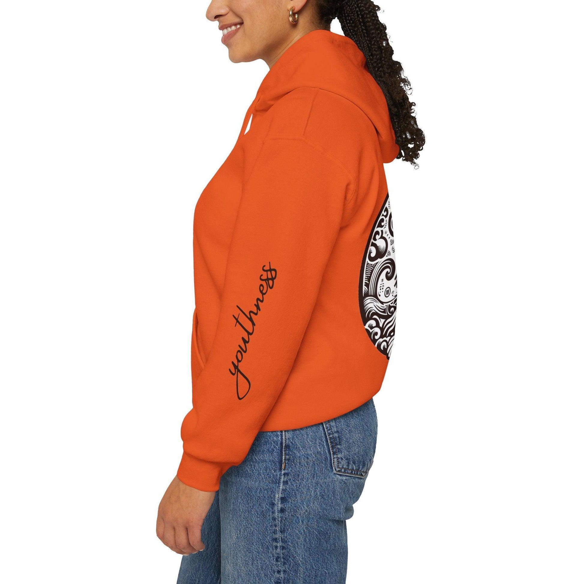 Unisex Hooded Sweatshirt - Chinese Zodiac Monkey - Pardalês_Free Lifestyle