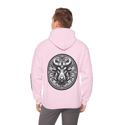 Unisex Hooded Sweatshirt - Chinese Zodiac Bull - Pardalês_Free Lifestyle