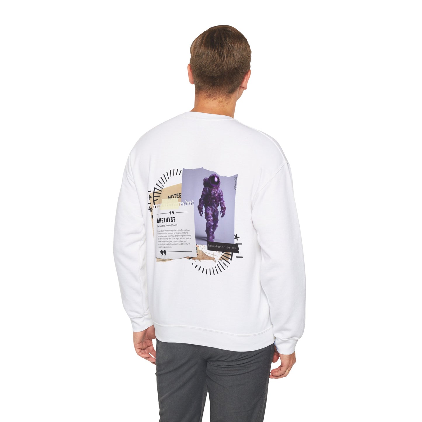 Unisex Sweatshirt - Amethyst - Pardalês_Free Lifestyle