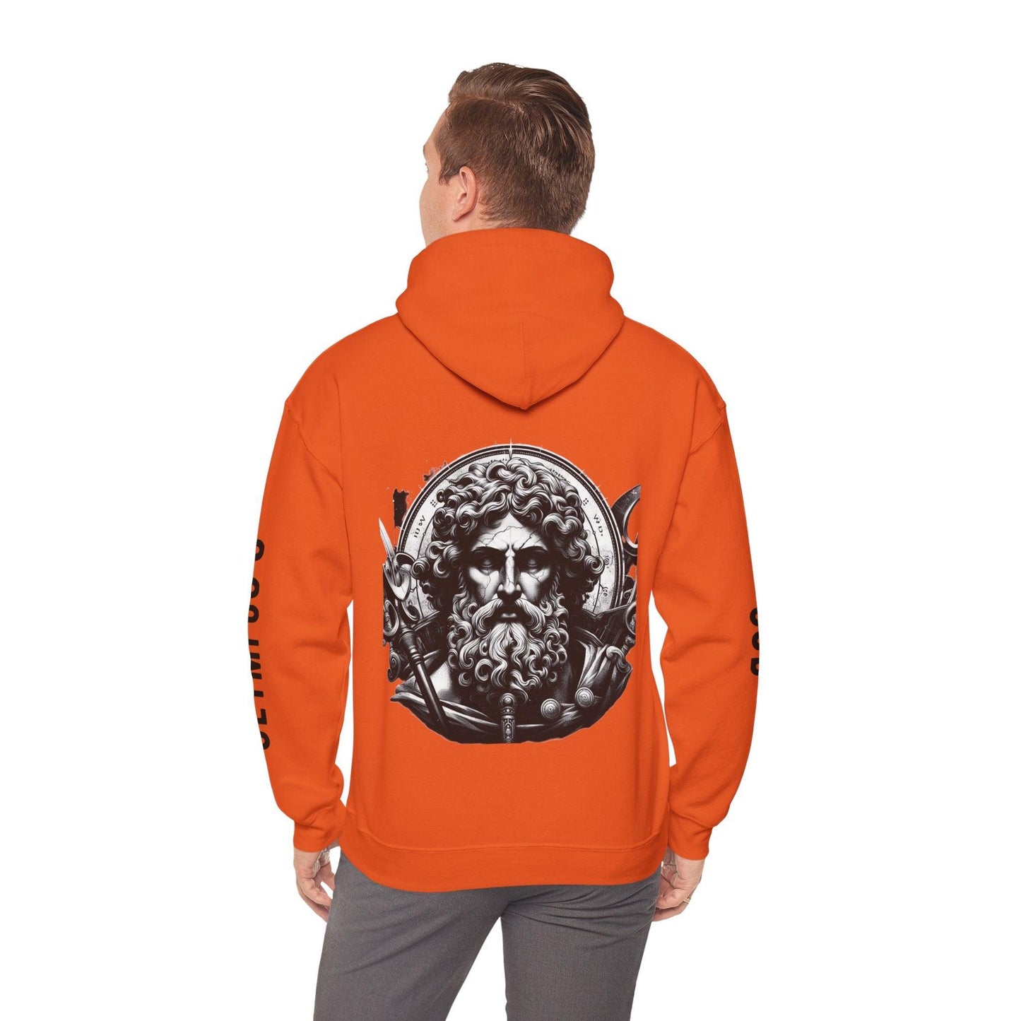 Unisex Hooded Sweatshirt - Olympus's God Ares - Pardalês_Free Lifestyle