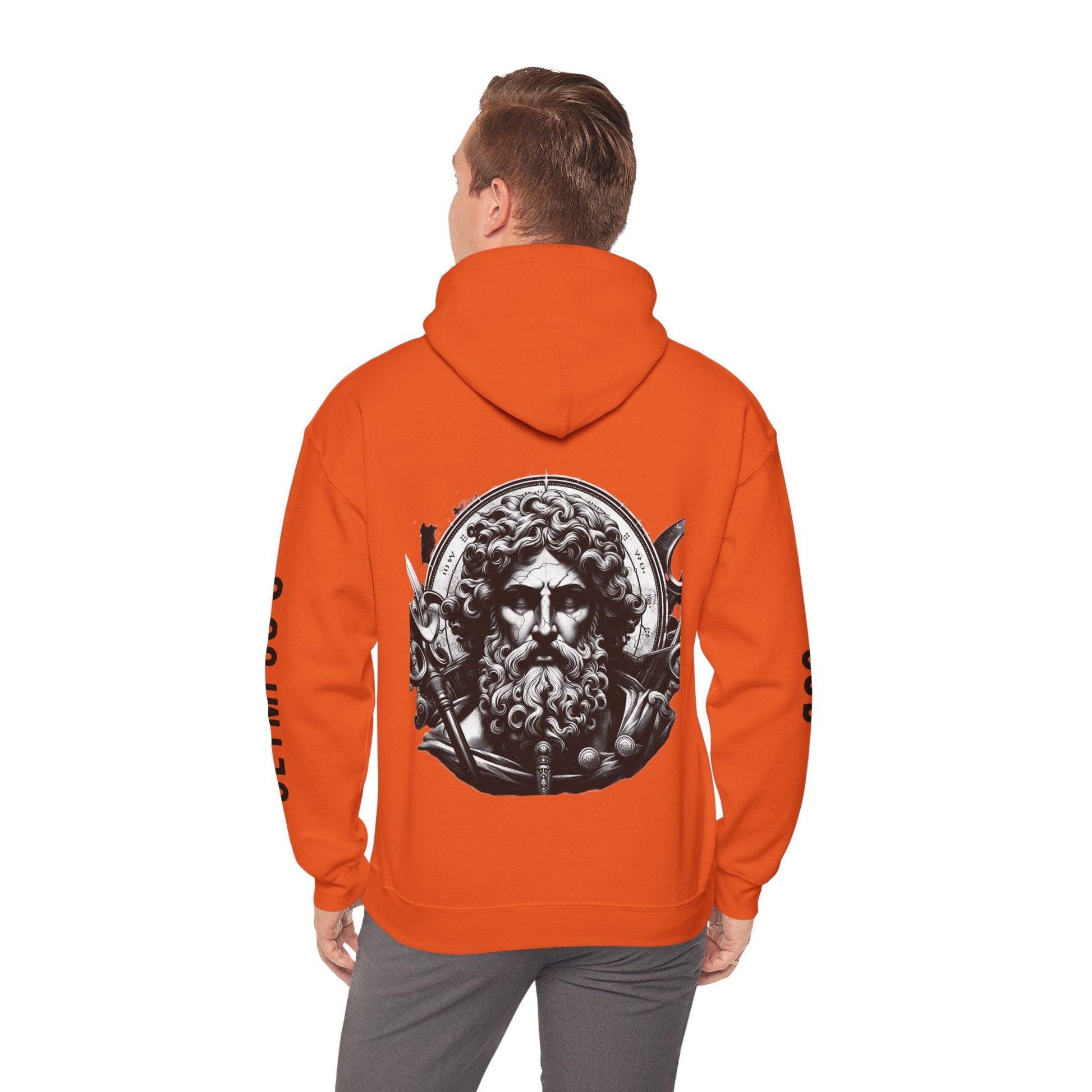 Unisex Hooded Sweatshirt - Olympus's God Ares - Pardalês_Free Lifestyle