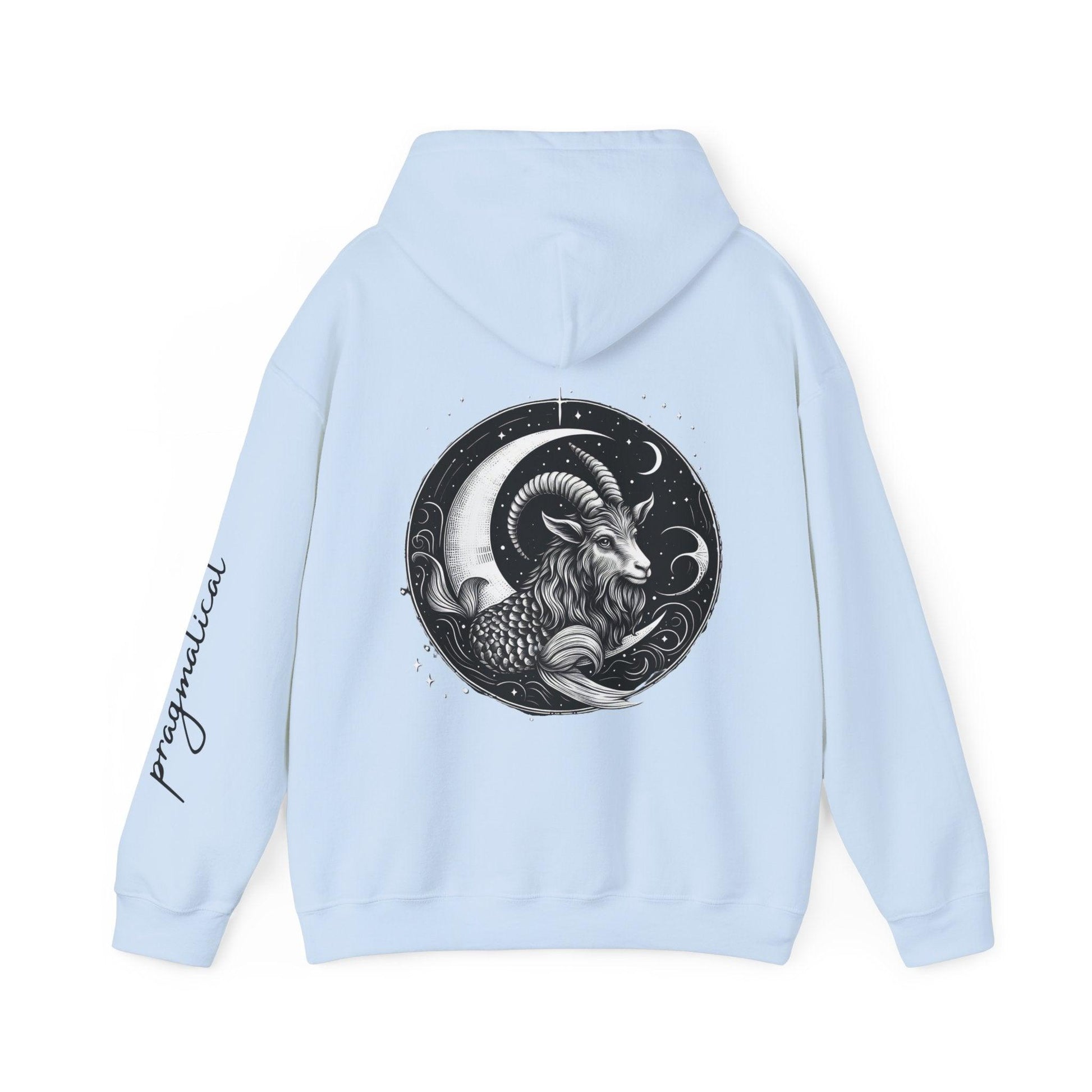 Unisex Hooded Sweatshirt - Capricorn Sign - Pardalês_Free Lifestyle