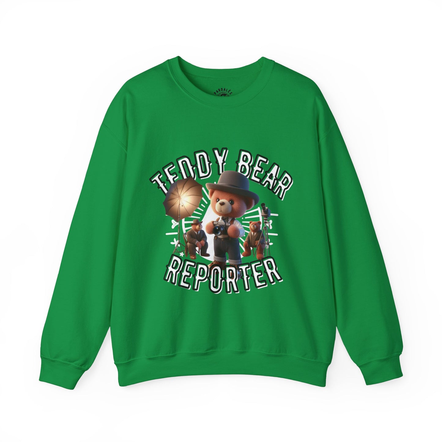 Unisex Sweatshirt - Teddy Reporter - Pardalês_Free Lifestyle