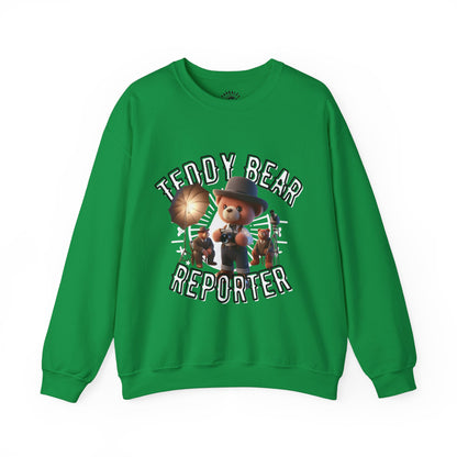 Unisex Sweatshirt - Teddy Reporter - Pardalês_Free Lifestyle