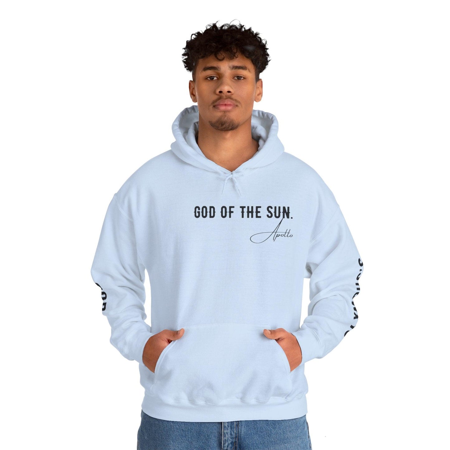 Unisex Hooded Sweatshirt - Olympus's God Apollo - Pardalês_Free Lifestyle