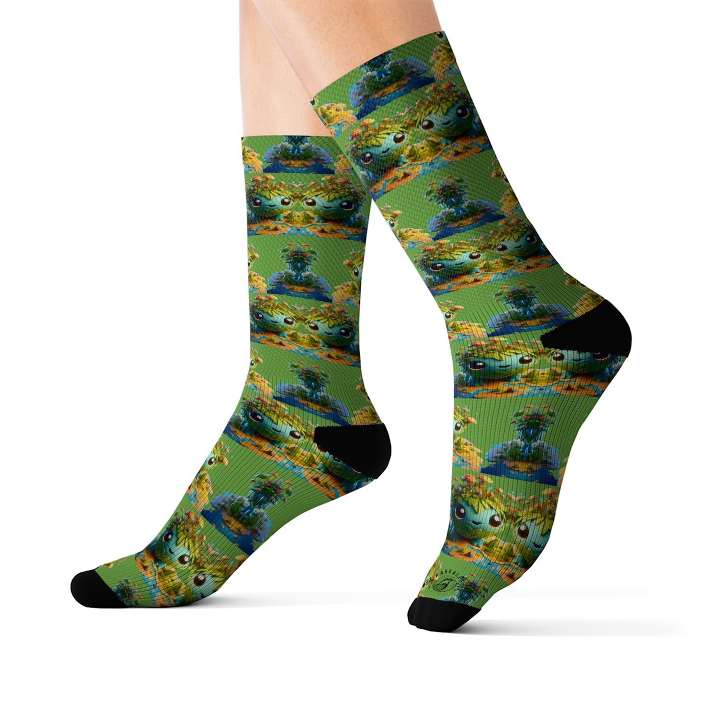 Elemental Socks - Turtsphere Earth - Pardalês_Free Lifestyle