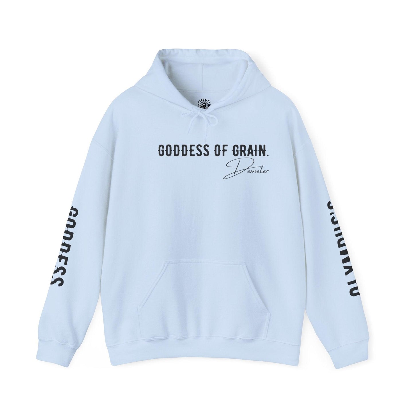 Unisex Hooded Sweatshirt - Olympus's Goddess Demeter - Pardalês_Free Lifestyle