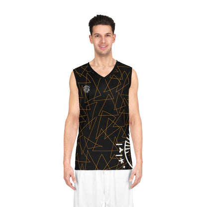 Basketball Shirt - Triangles Printify