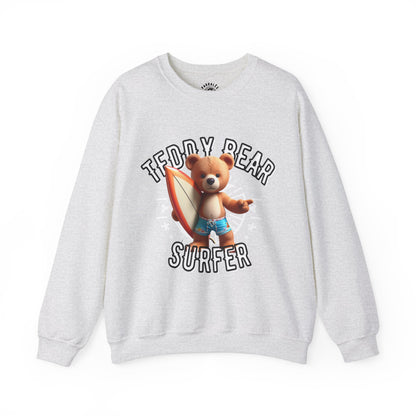 Unisex Sweatshirt - Teddy Surfer - Pardalês_Free Lifestyle