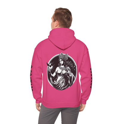 Unisex Hooded Sweatshirt - Olympus's Goddess Hera - Pardalês_Free Lifestyle