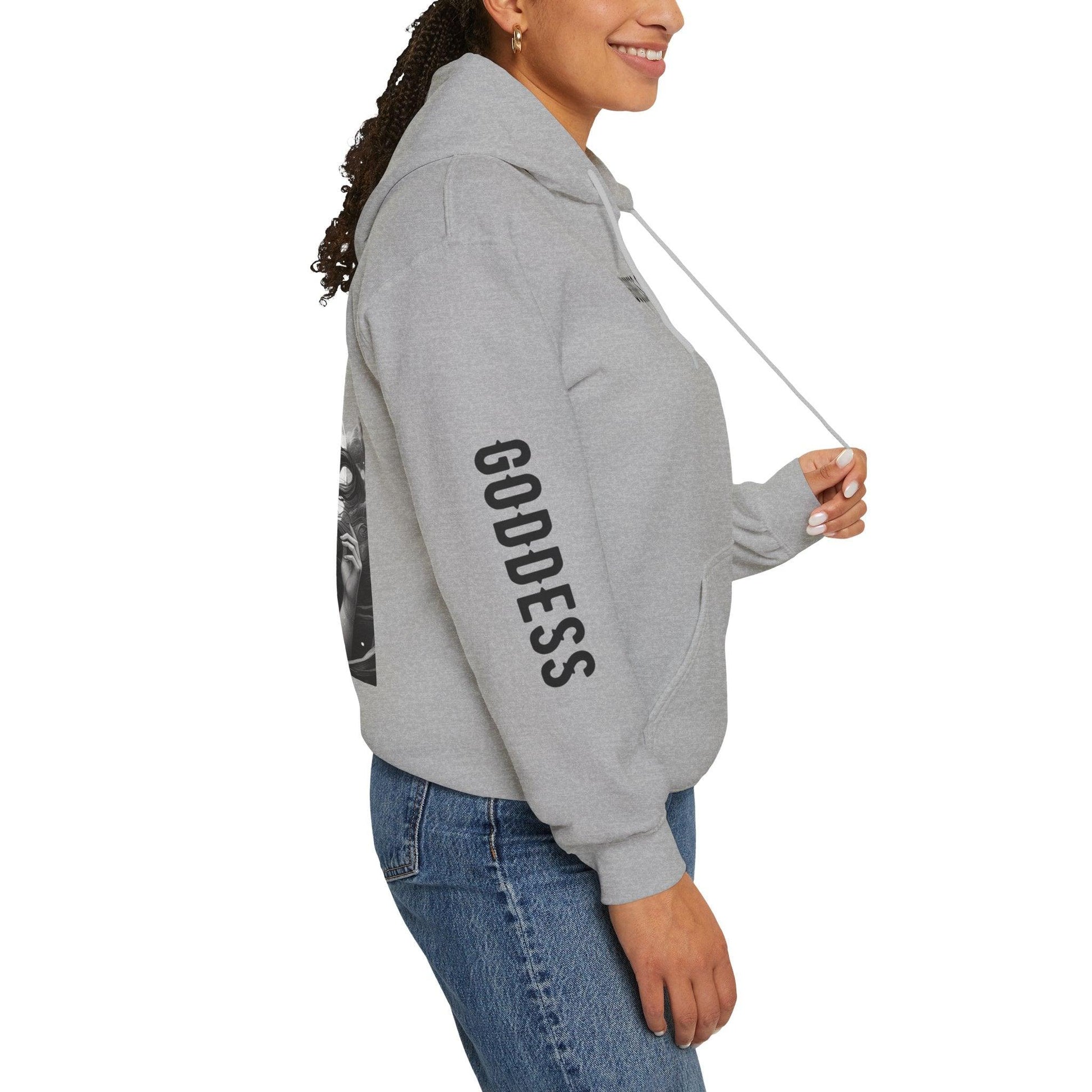 Unisex Hooded Sweatshirt - Olympus's Goddess Demeter - Pardalês_Free Lifestyle