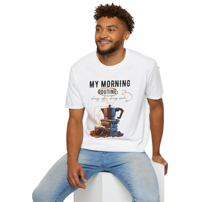 My Way to MORNING - Softstyle T-Shirt - Pardalês_Free Lifestyle