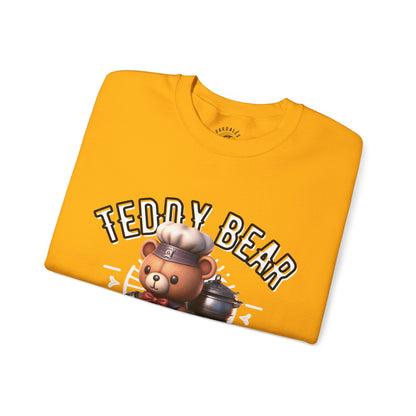 Unisex Sweatshirt - Teddy War Cook - Pardalês_Free Lifestyle