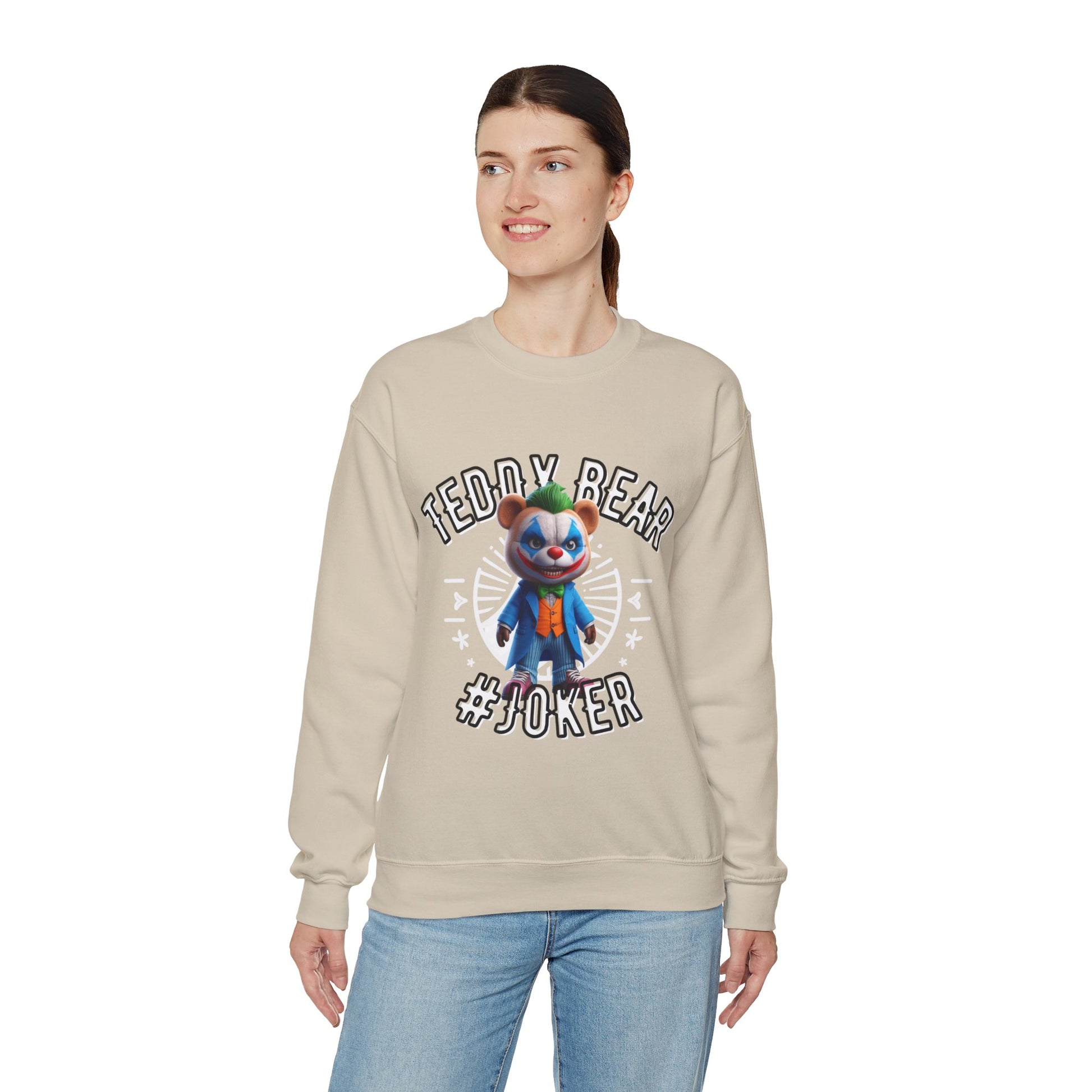 Unisex Sweatshirt - Teddy #Joker - Pardalês_Free Lifestyle