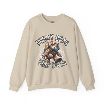 Unisex Sweatshirt - Teddy Deep Diver - Pardalês_Free Lifestyle