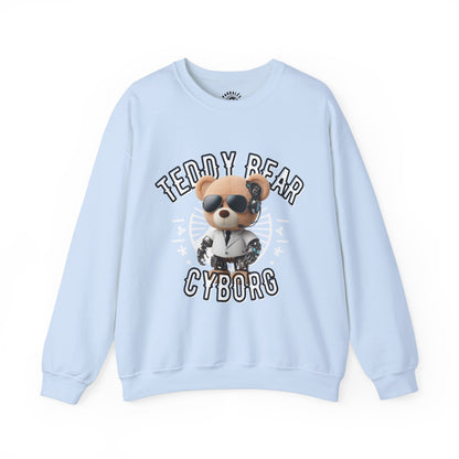 Unisex Sweatshirt - Teddy Cyborg - Pardalês_Free Lifestyle