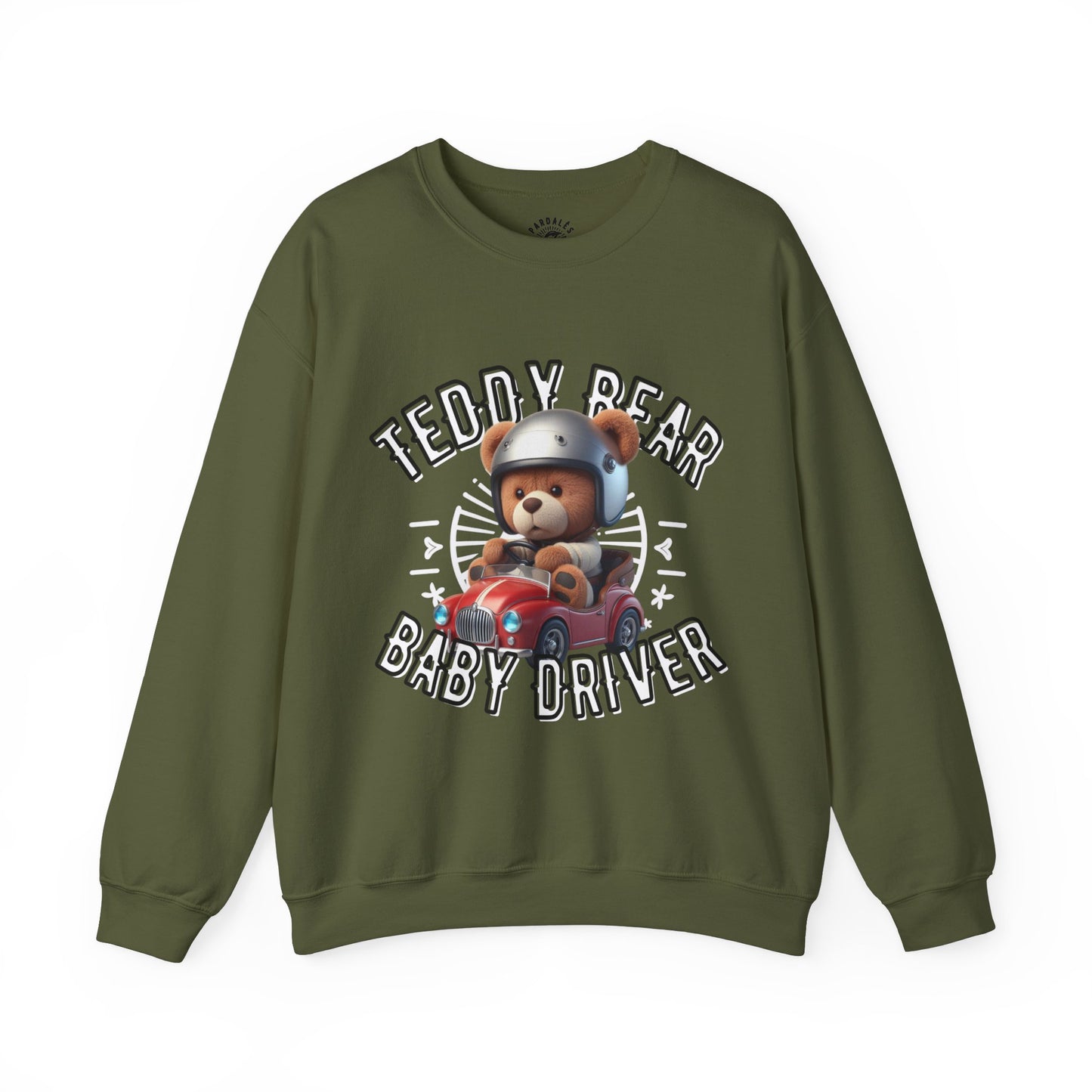 Unisex Sweatshirt - Teddy Baby Driver - Pardalês_Free Lifestyle