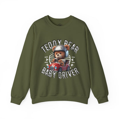 Unisex Sweatshirt - Teddy Baby Driver - Pardalês_Free Lifestyle